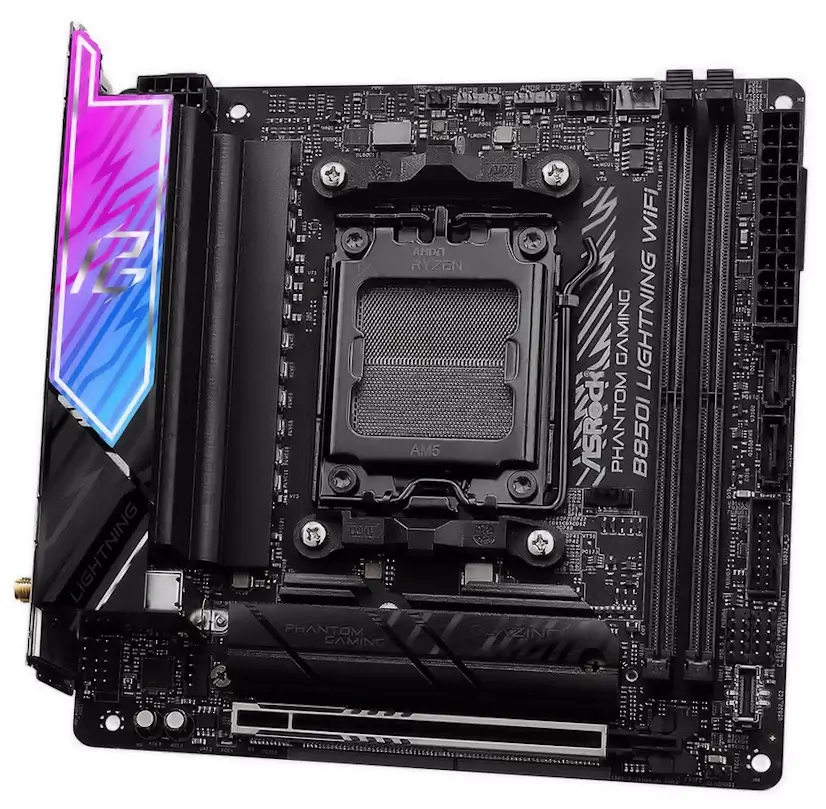 Vinateros PC - Montaje Placa Base ASRock B850I Lightning WIFI Vinateros Moratalaz